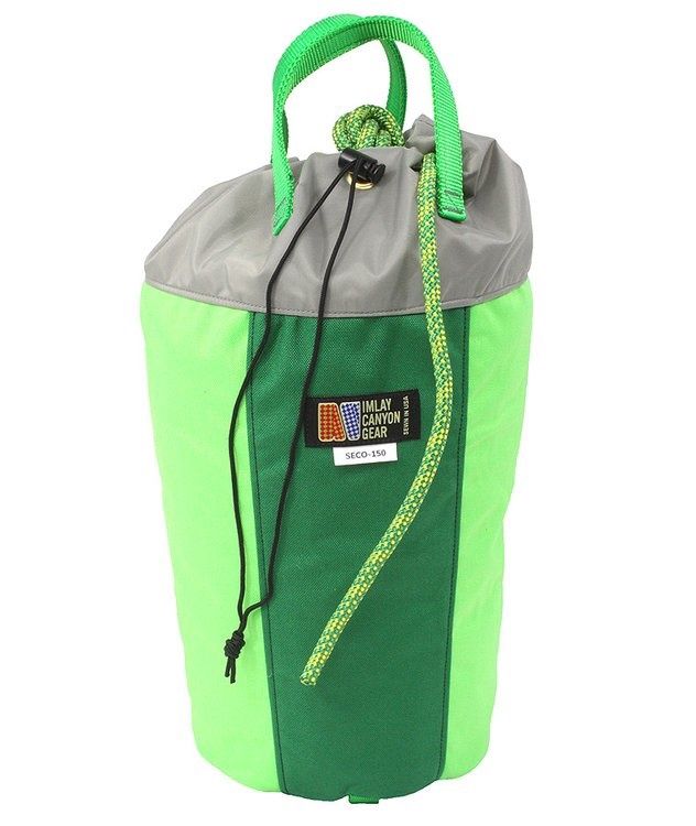 SECO-150 Rope Bag, Color: Green/Neon Green