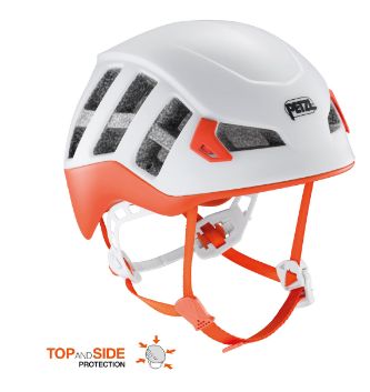 Meteor Helmet, Color: Red/Orange, Size: S/M