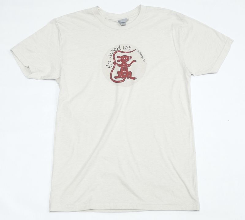 Men&#39;s Short Sleeve Desert Rat Logo with Quote T-Shirt
