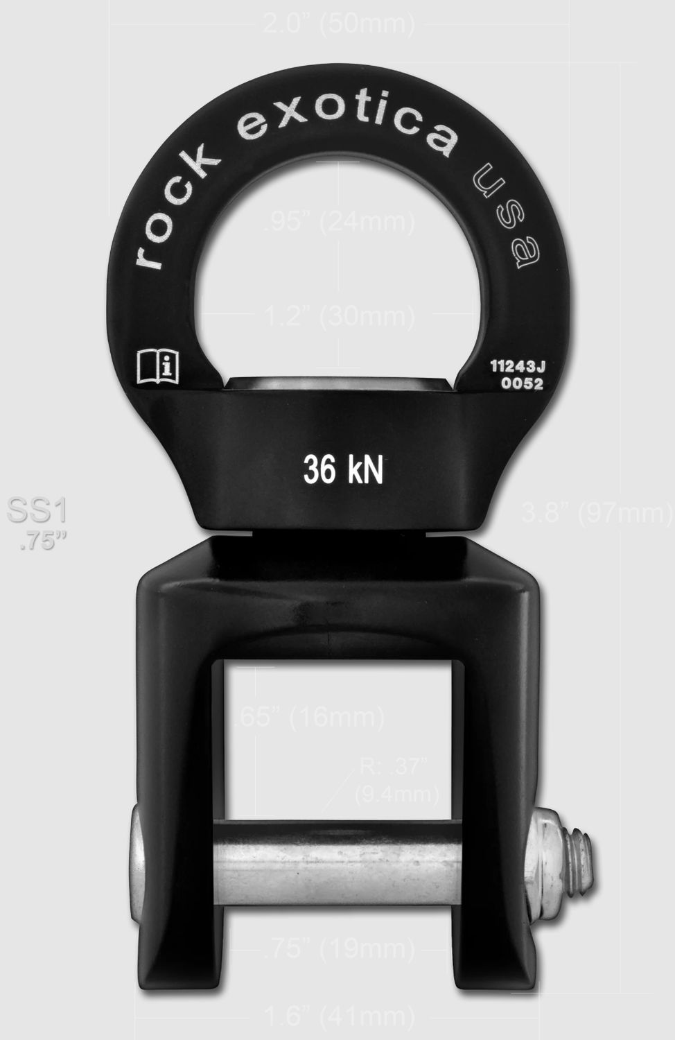 SS1 Rotator Shackle Swivel .75 in.