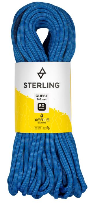Quest 9.6 XEROS Rope 60m, Color: Blue