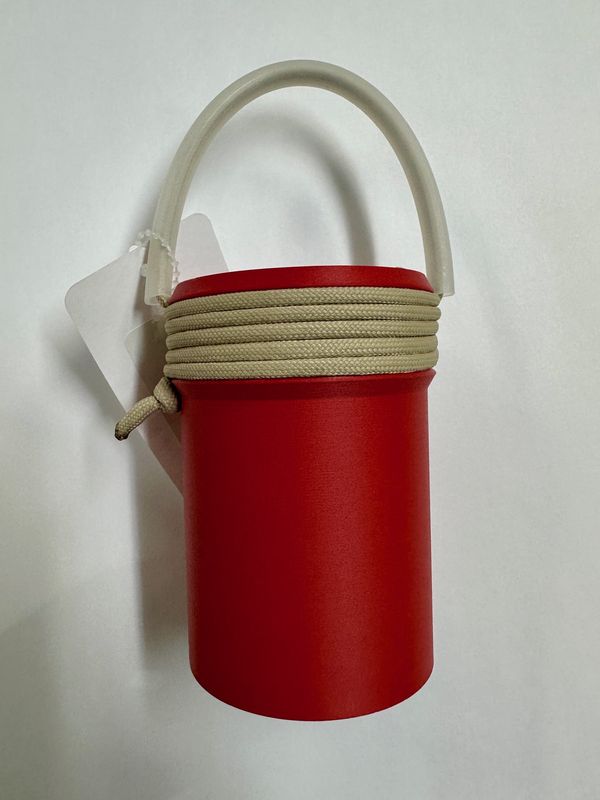 Crag Brush, Sheath Color: Dusty Red, Paracord Color: Tan