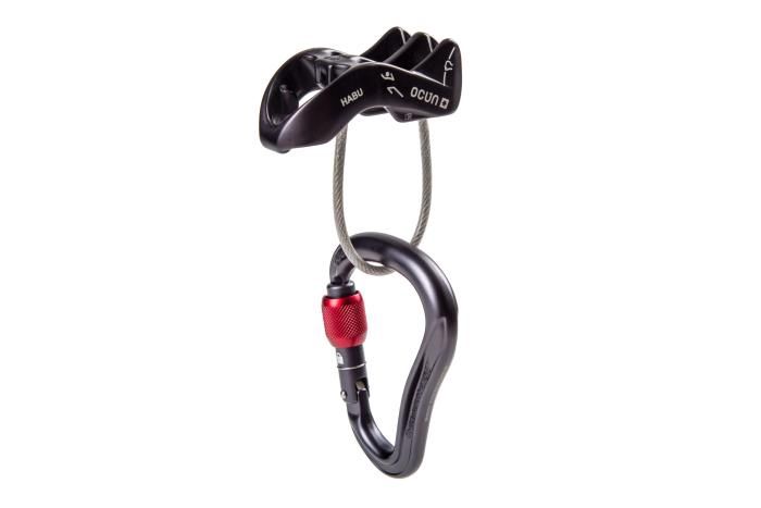 Belay Set Eagle Screw/Habu, Color: Anthracite