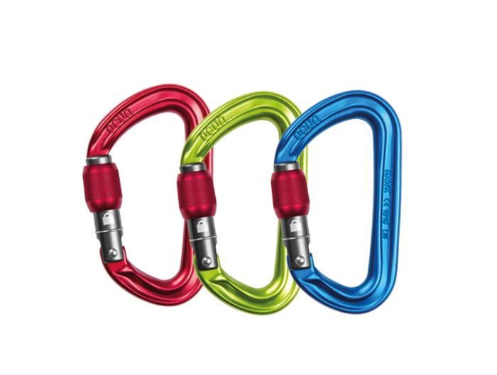 Hawk Screw Carabiner 3-pack