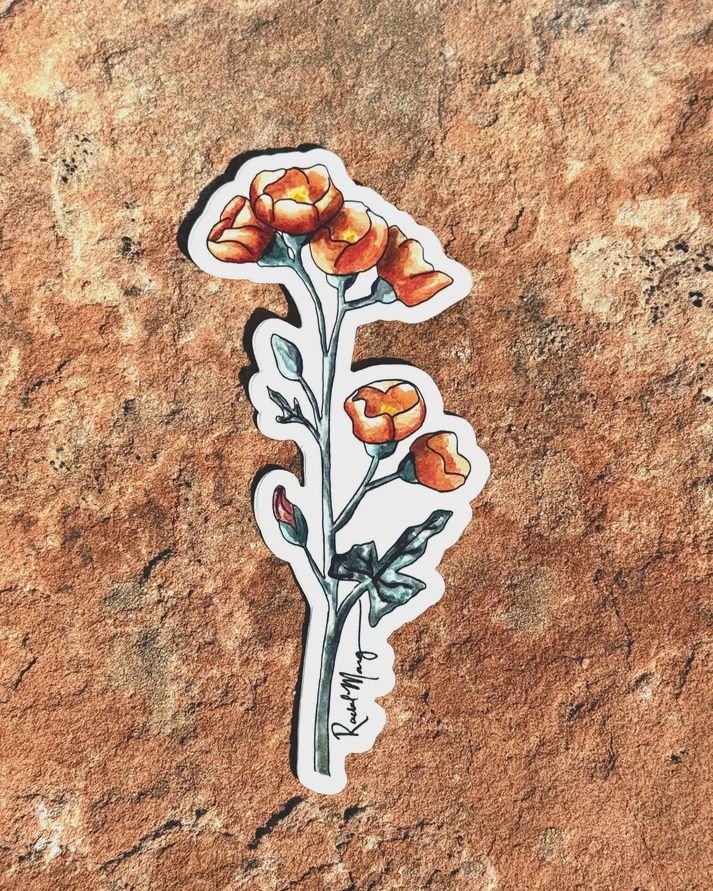 Desert Globemallow Sticker