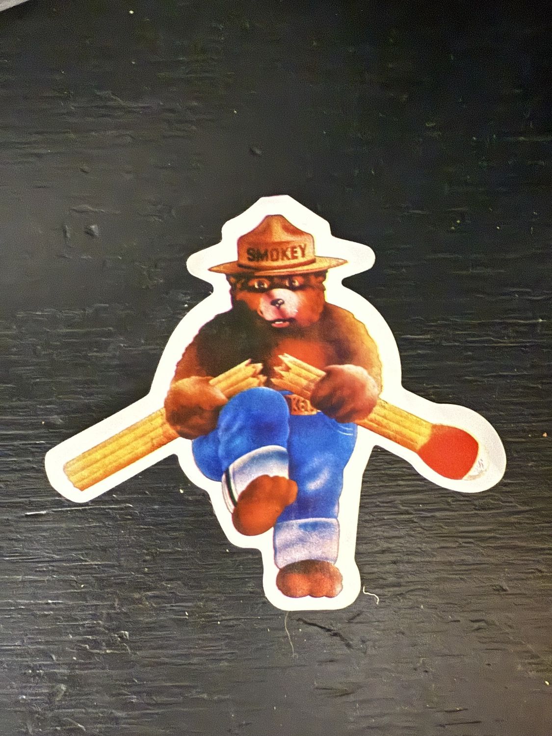 Smokey Bear Sticker