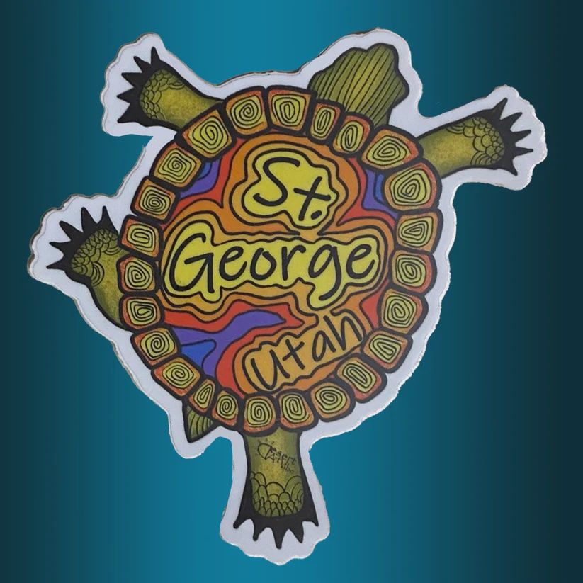 Topography Tortoise St. George