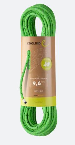 Tommy Caldwell Eco Dry DuoTec 9.6mm, 80m, Color: Neon Green