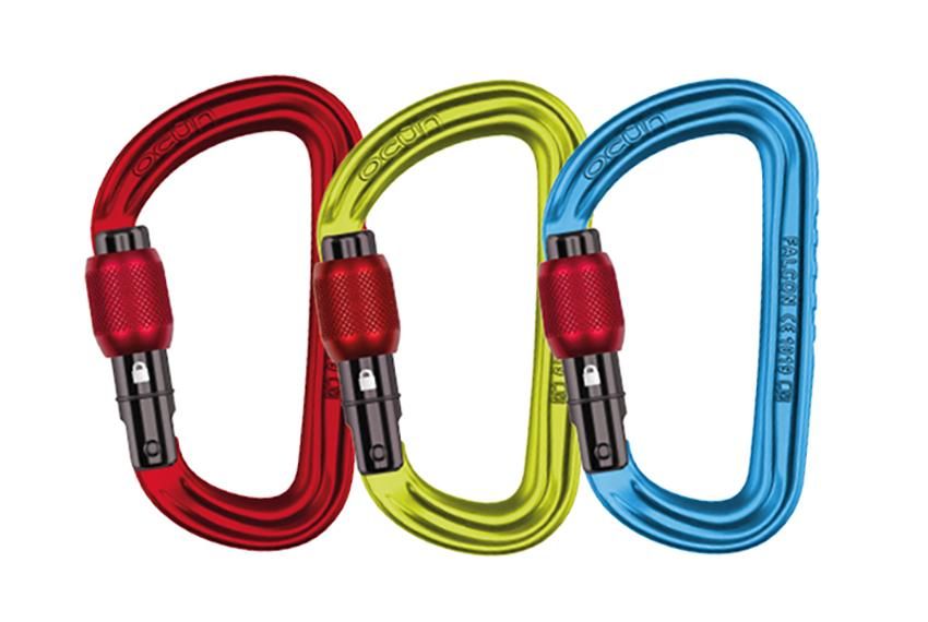 Falcon Screw Carabiner 3-pack