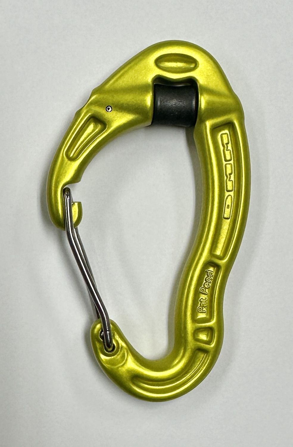 Revolver Wiregate Carabiner, Color: Lime