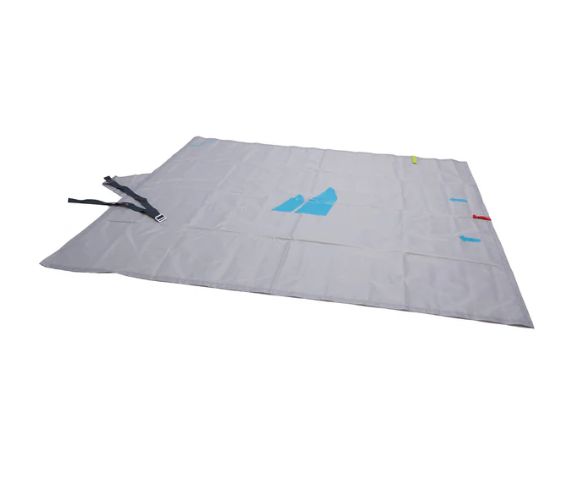 Cord Trapper Rope Tarp, Color: Gray