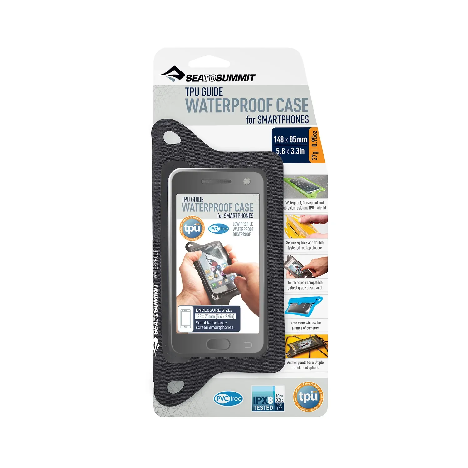 TPU Guide Waterproof Smartphone Case Regular