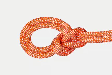 9.8 Crag Classic Rope 60m, Color: Orange-White
