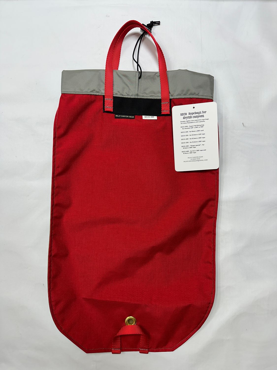 SECO-300 Heaps Special Rope Bag, Color: Red/Quicksand