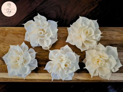 Sola Wood Flowers,  Dahlia No.3 Blooms  Handcrafted Flowers for DIY Crafting, Bouquets &amp; Decor | Eco Friendly and Durable
