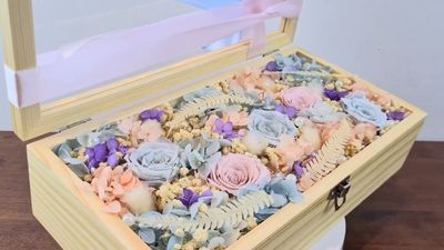 &quot;Sweet Pastel Flower Box for Your Special Occasions and Loved Ones&quot;