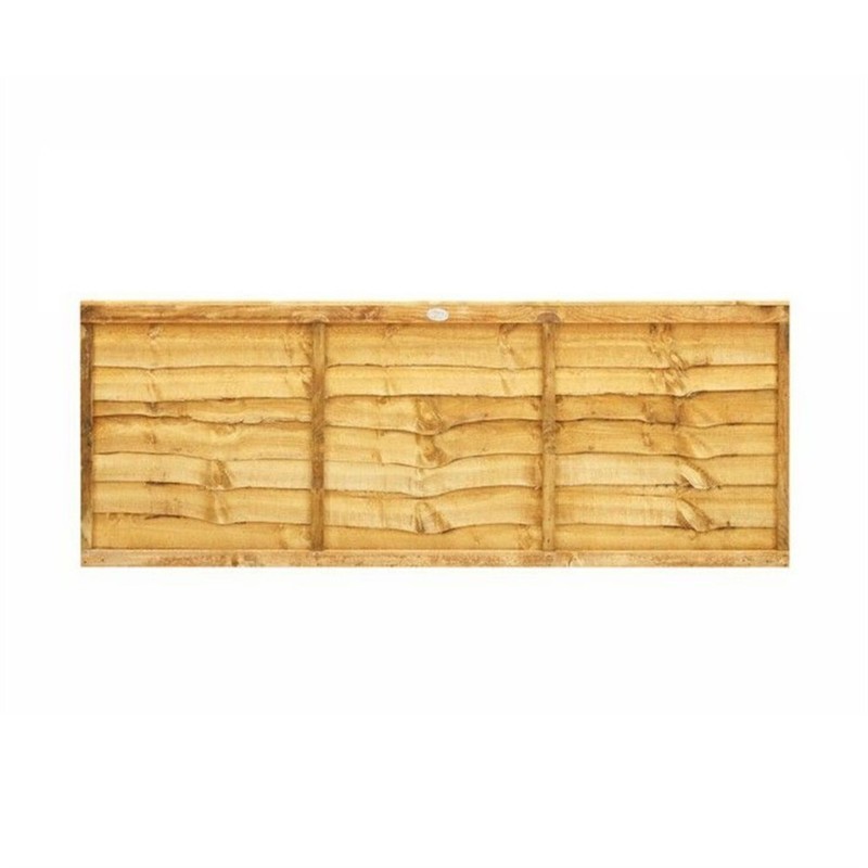 Overlap Fence Panel 1.8m x 600mm (6'x2')