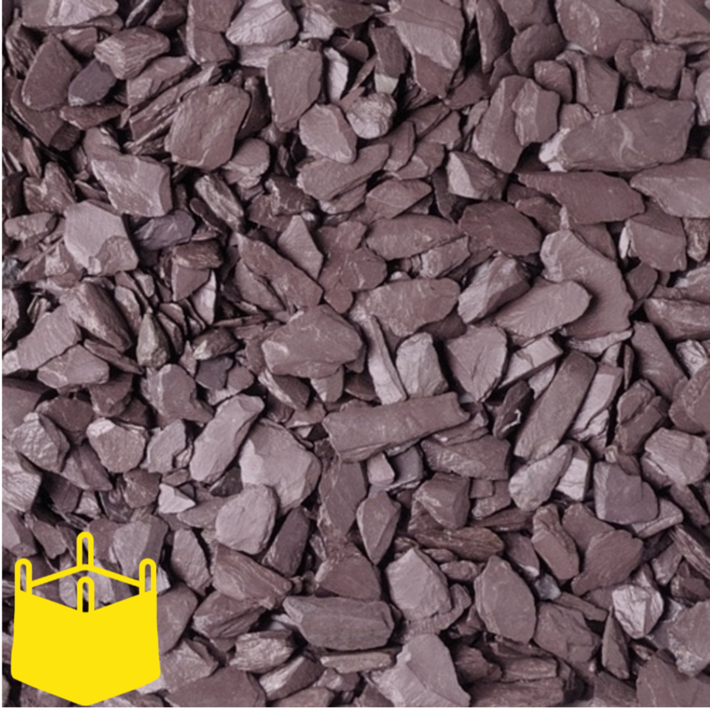 20mm Plum Slate Bulk Bag