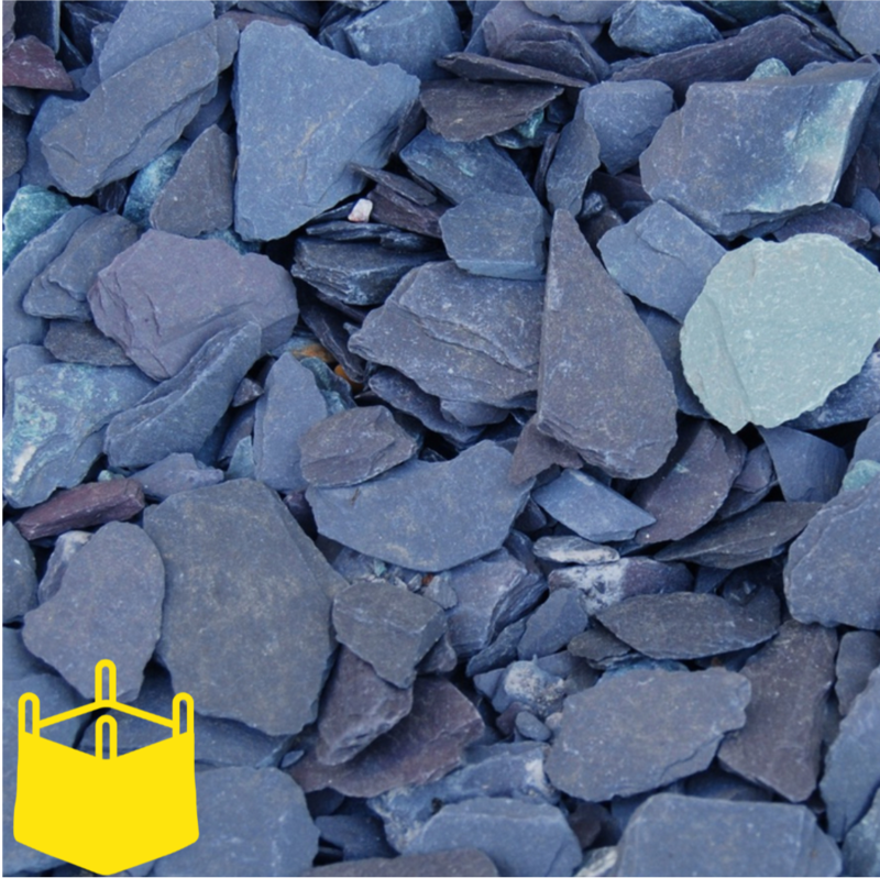 40mm Blue Slate Bulk Bag