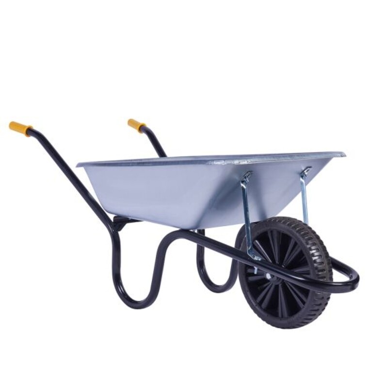 Haemmerlin Camden Classic Galvanised Puncture Free Wheelbarrow 85L