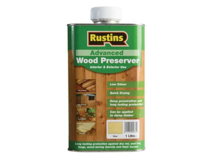 Rustins Advanced Wood Preserver, Available Sizes: 1 litre