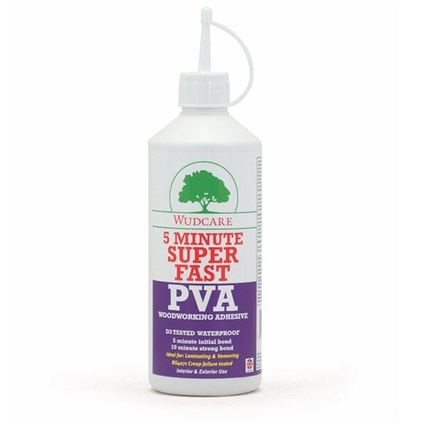 Rustins Superfast PVA Waterproof Adhesive 500ml