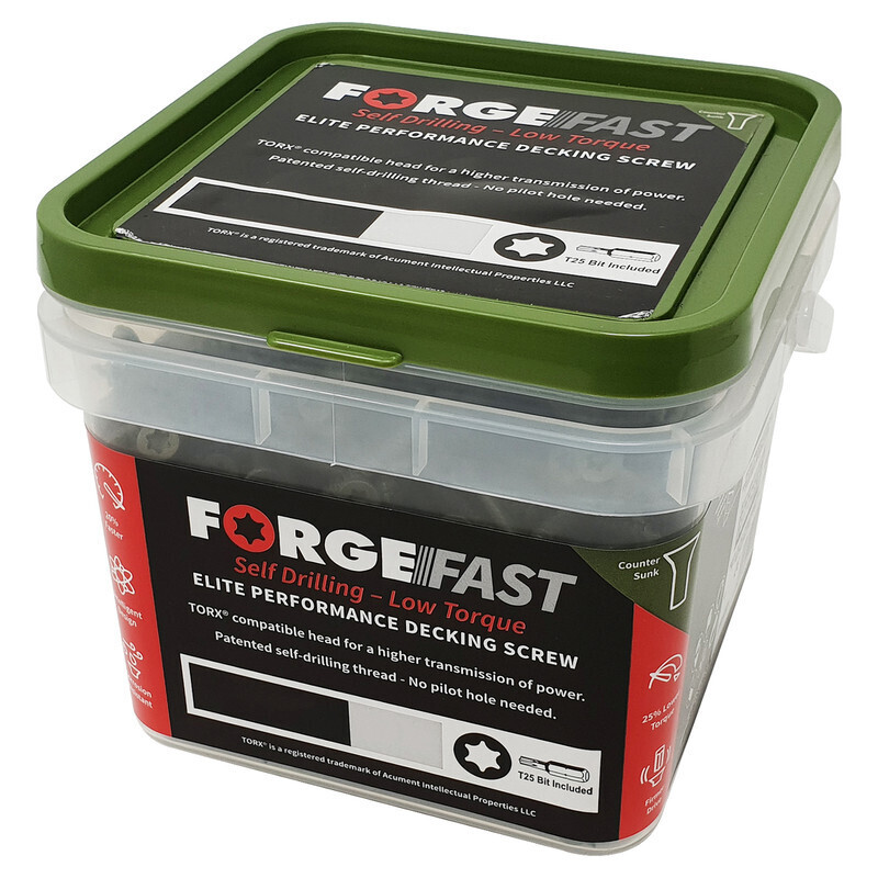 ForgeFast Decking Screw Green Tubs