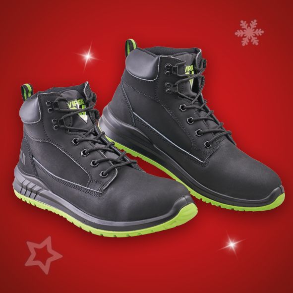 Scan Viper Safety Black Boots ( ZERO VAT )
