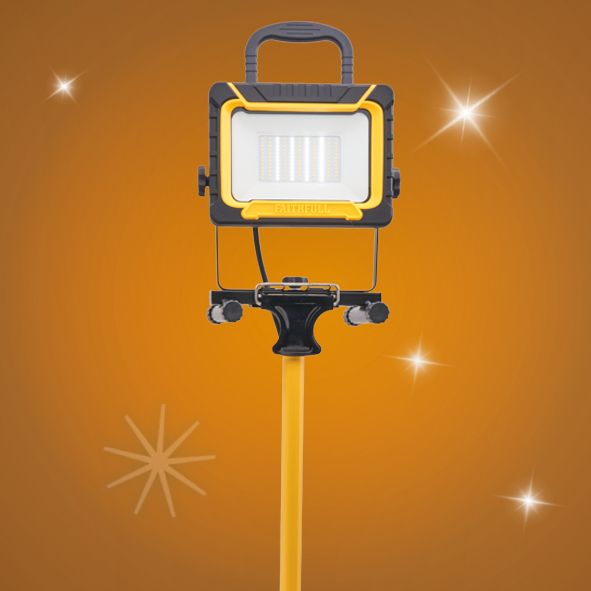 Faithfull 45W Sitelight &amp; Tripod (240V)