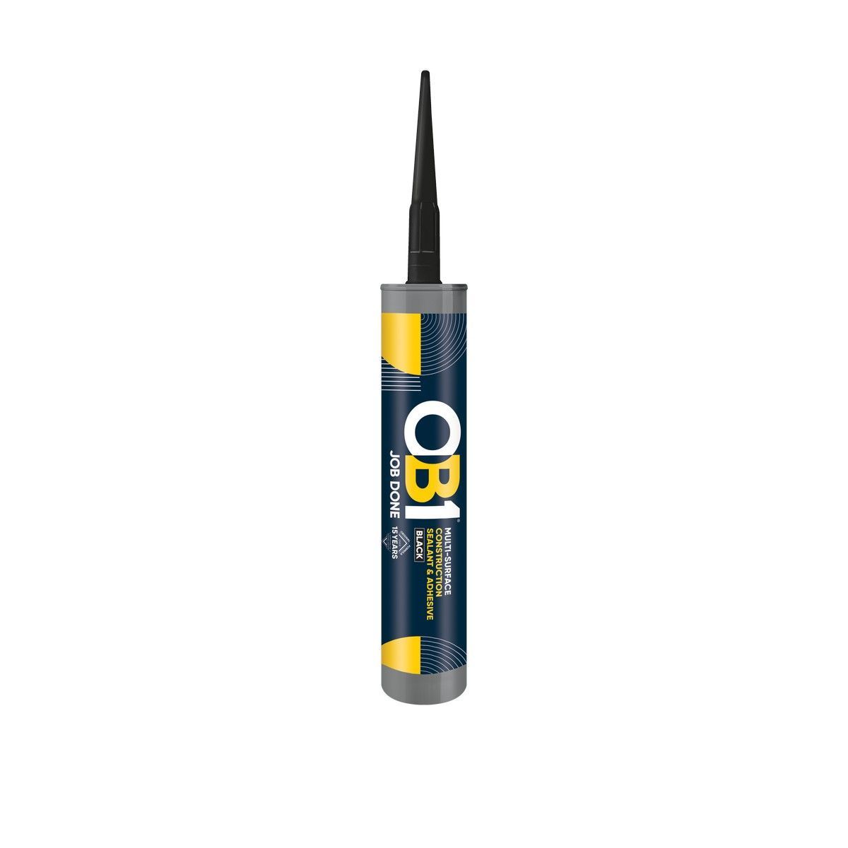 OB1 Multi-Surface Sealant &amp; Adhesive Black 290ml
