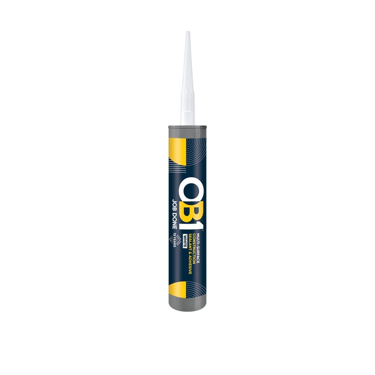 OB1 Multi-Surface Sealant &amp; Adhesive White 290ml