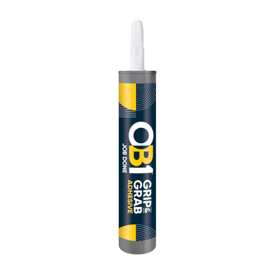 OB1 Grip &amp; Grab Adhesive White 290ml