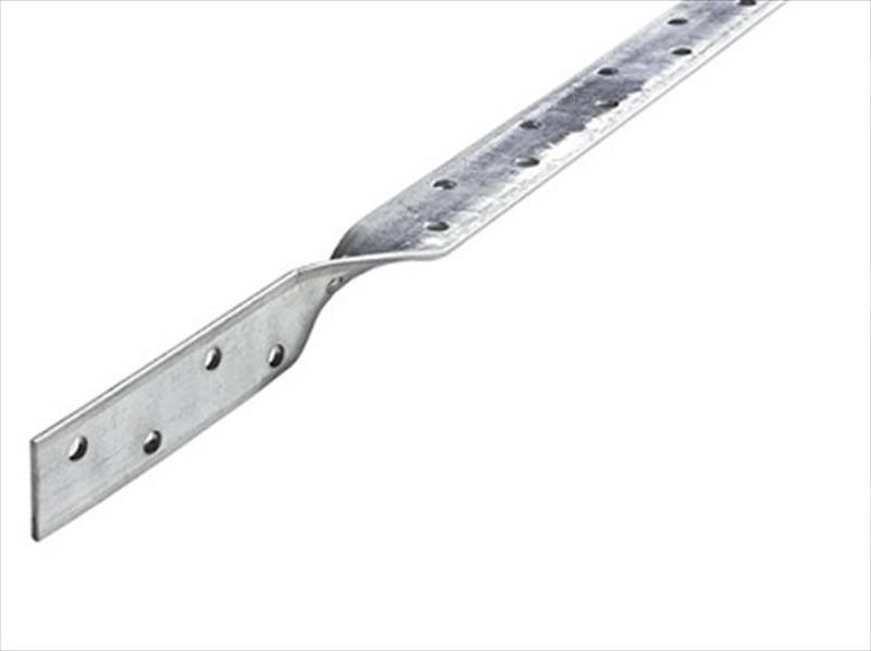 Heavy Galv Restraint Strap 1000 x 30 x 5mm Once Twisted
