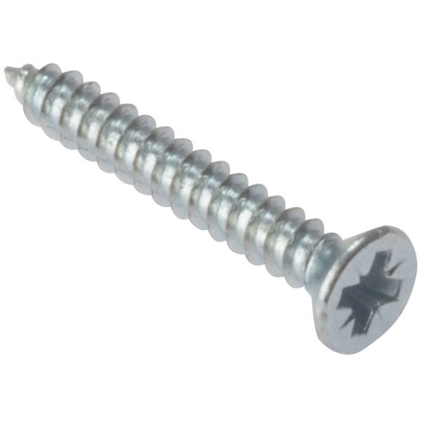 Forgefix Self Tapping Screws BZP 1x6 3.5 x 25 Box 200