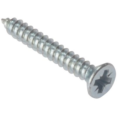 Forgefix Self Tapping Screws BZP 1x6 3.5 x 25 Box 200