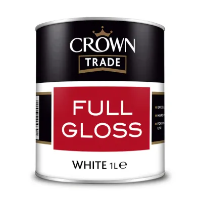 Crown Trade Full Gloss - White