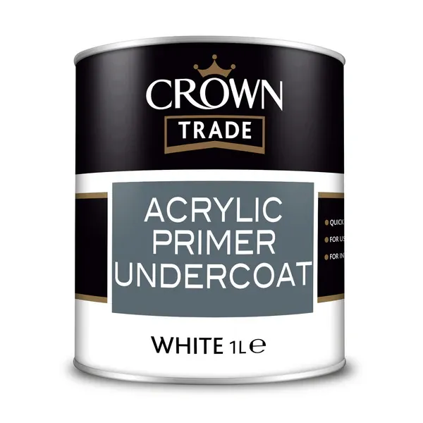 Crown Trade Acrylic Primer Undercoat -White