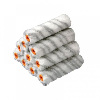 Stanley Medium Pile Silver Stripe Sleeve 100mm (4in) 10 Pack