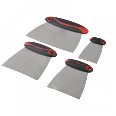 Faithfull Stainless Steel Filler &amp; Spreader Set, 4 Piece