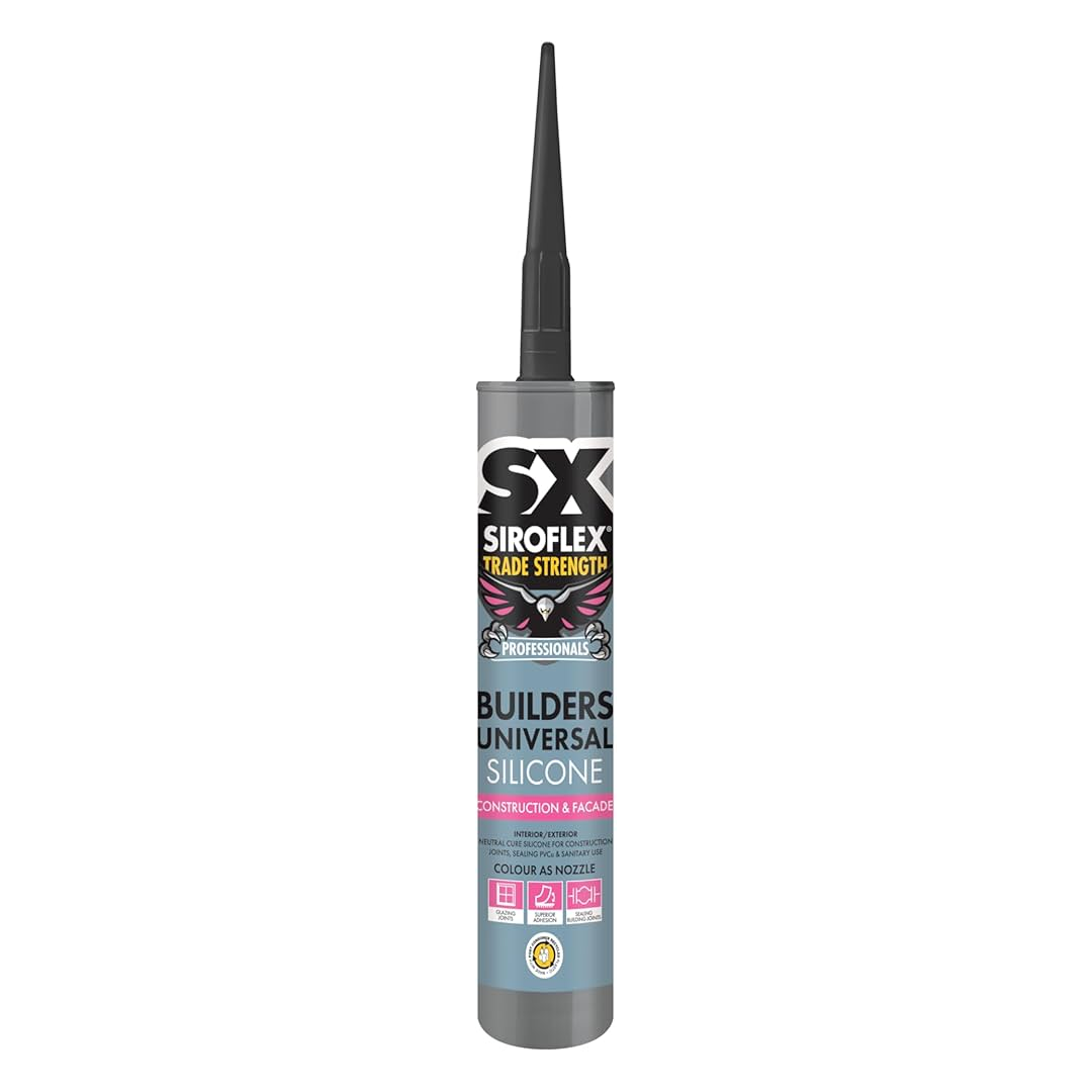SX Builders Universal Silicone Black 310ml