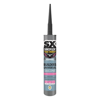 SX Builders Universal Silicone Black 310ml