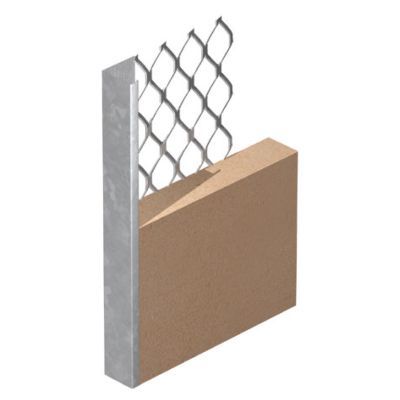 Galvanised Plaster Bead Standard Stop Bead 2.4m x 13mm