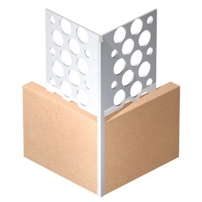 Plastic Angle Bead 63 x 63mm 3000mm x 15mm