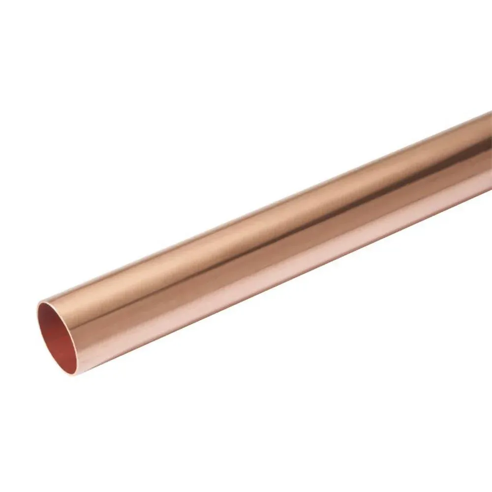 Plain Copper Tube 15mm x 3m