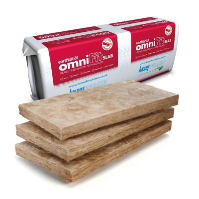 Knauf Earthwool Omnifit Slab 1200 x 400 x 100mm (Pack 6 - 2.88 sq m)