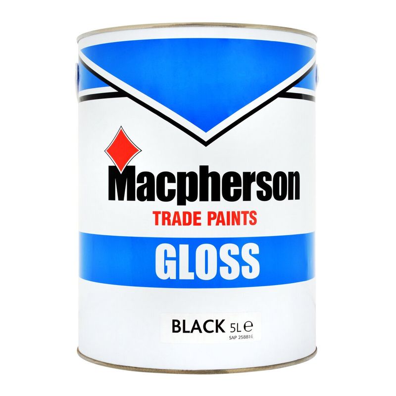 Macpherson Gloss Black 5 Litre