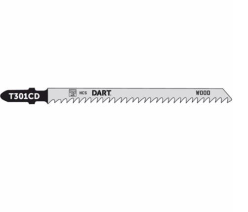DART T301CD Wood Cutting Jigsaw Blade - Pk 5