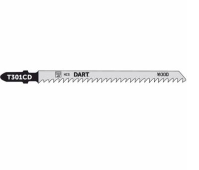 DART T301CD Wood Cutting Jigsaw Blade - Pk 5