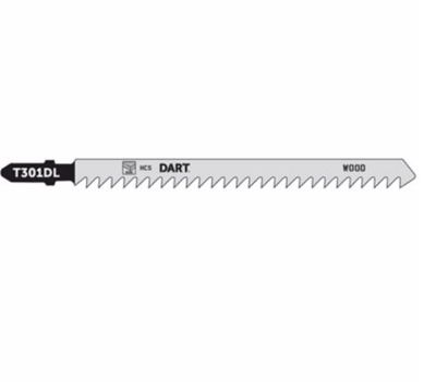 DART T301DL Wood Cutting Jigsaw Blade - Pk 5