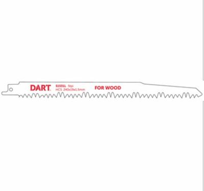 DART S1531L Wood Cutting Reciprocating Blade Pk 5